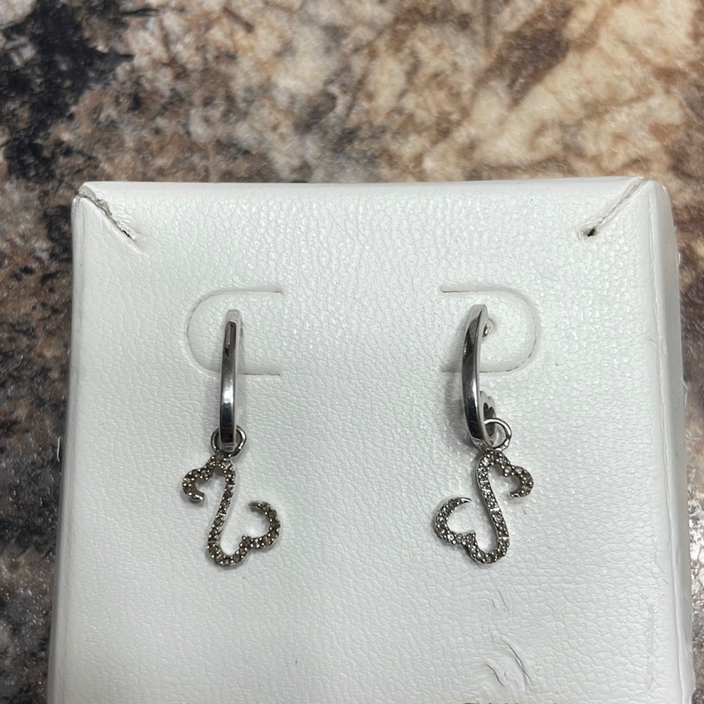14 KT WG open hearts collection from Kay jewelers